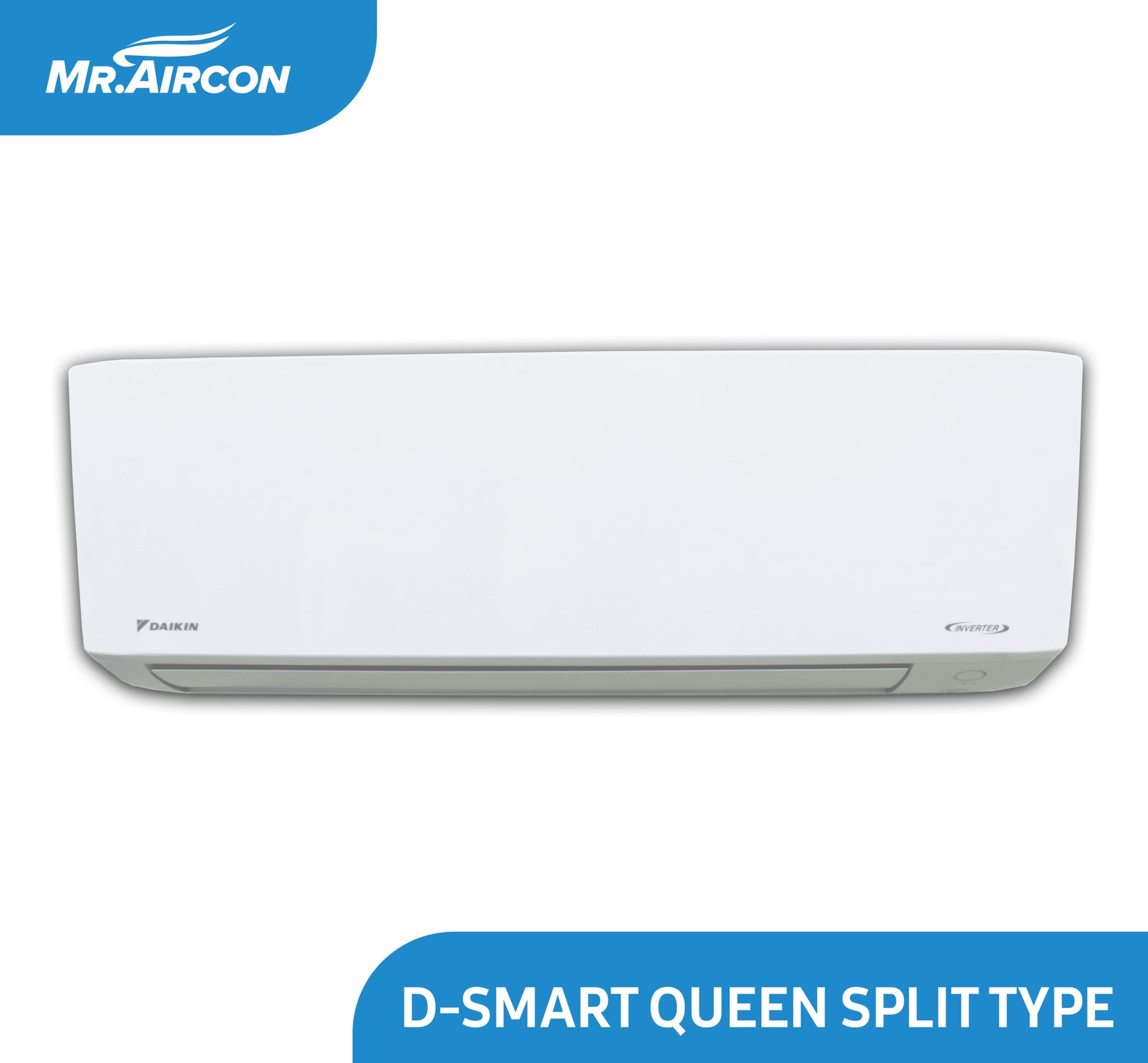 Daikin D Smart Queen Split Inverter 1HP Wall Mounted AIrcon