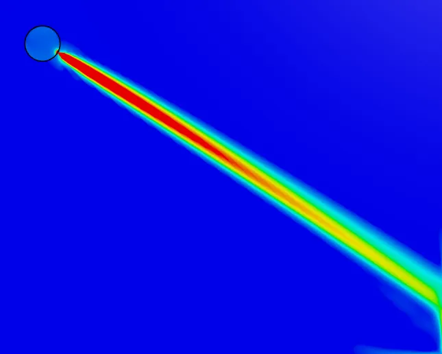 FlowSox jet flow airflow simulation