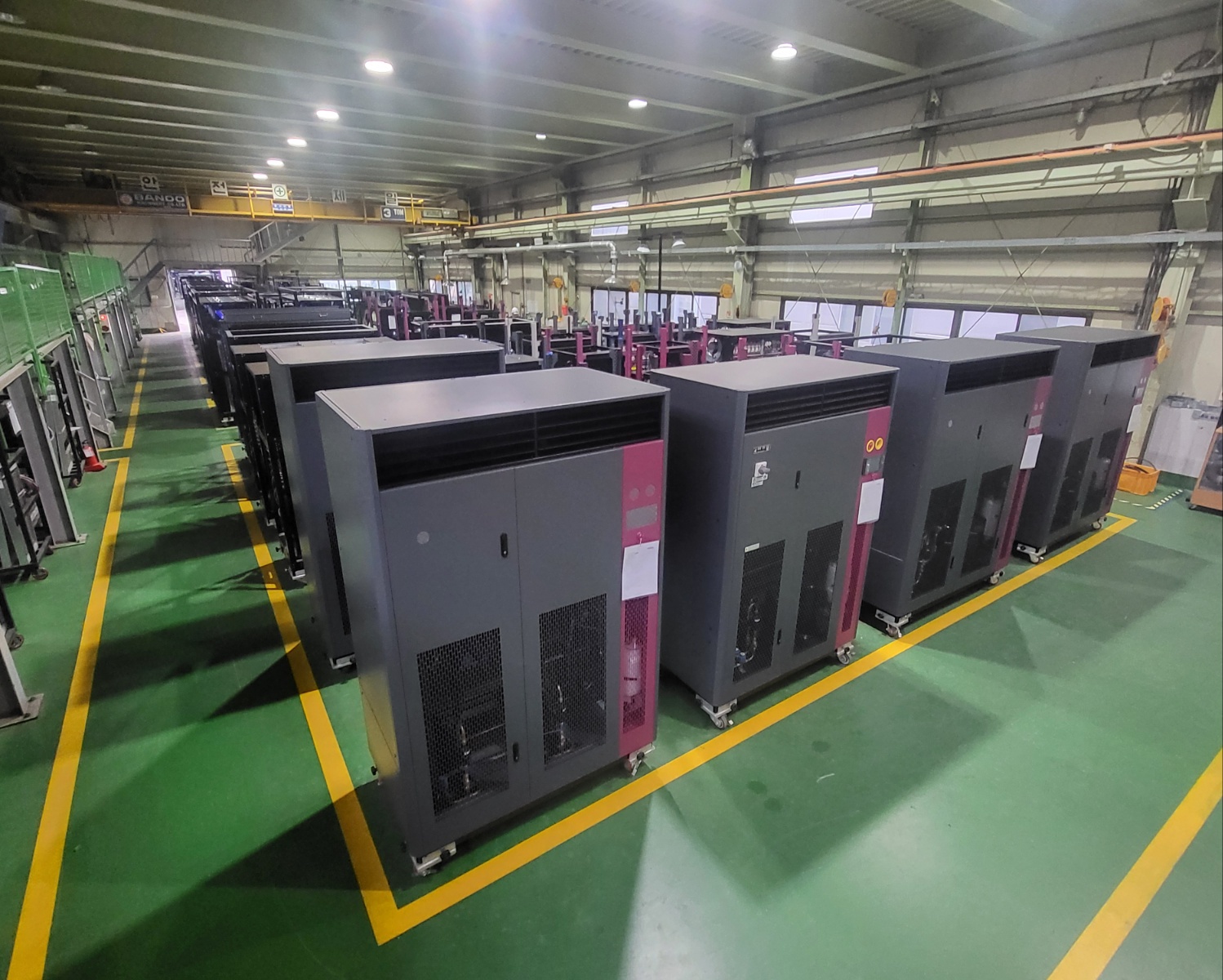 AR precision air conditioning units ready for shipment